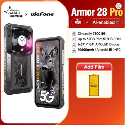 Armor 28 Pro 5G AI Rugged Phone