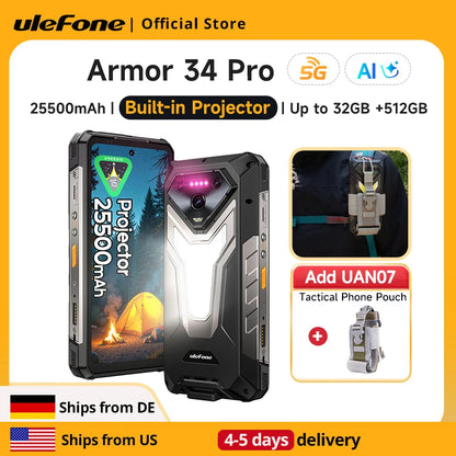 Armor 34 Pro 5G AI Rugged Phone