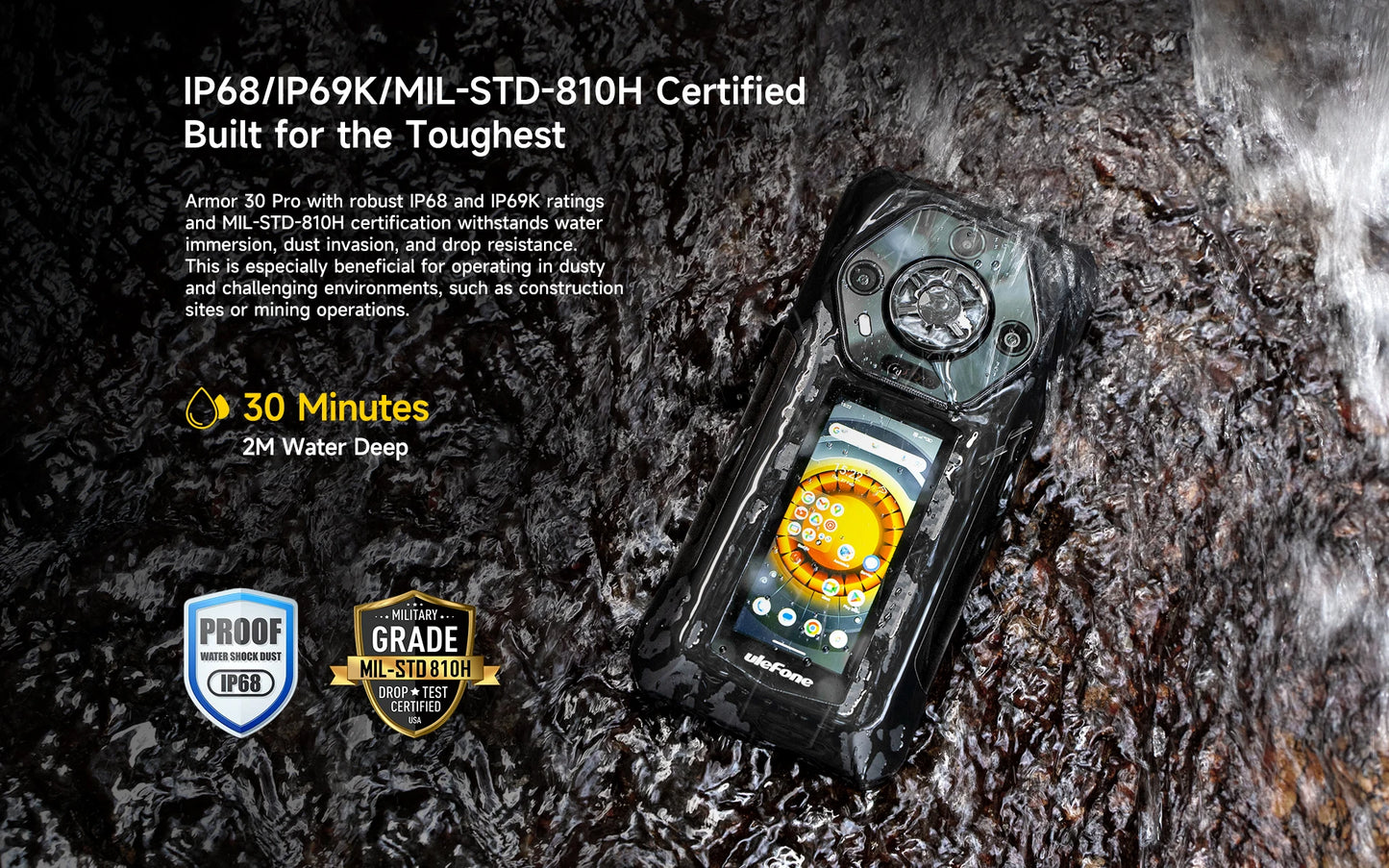 Armor 30 Pro 5G Rugged Phone