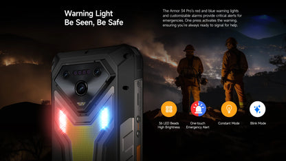 Armor 34 Pro 5G AI Rugged Phone